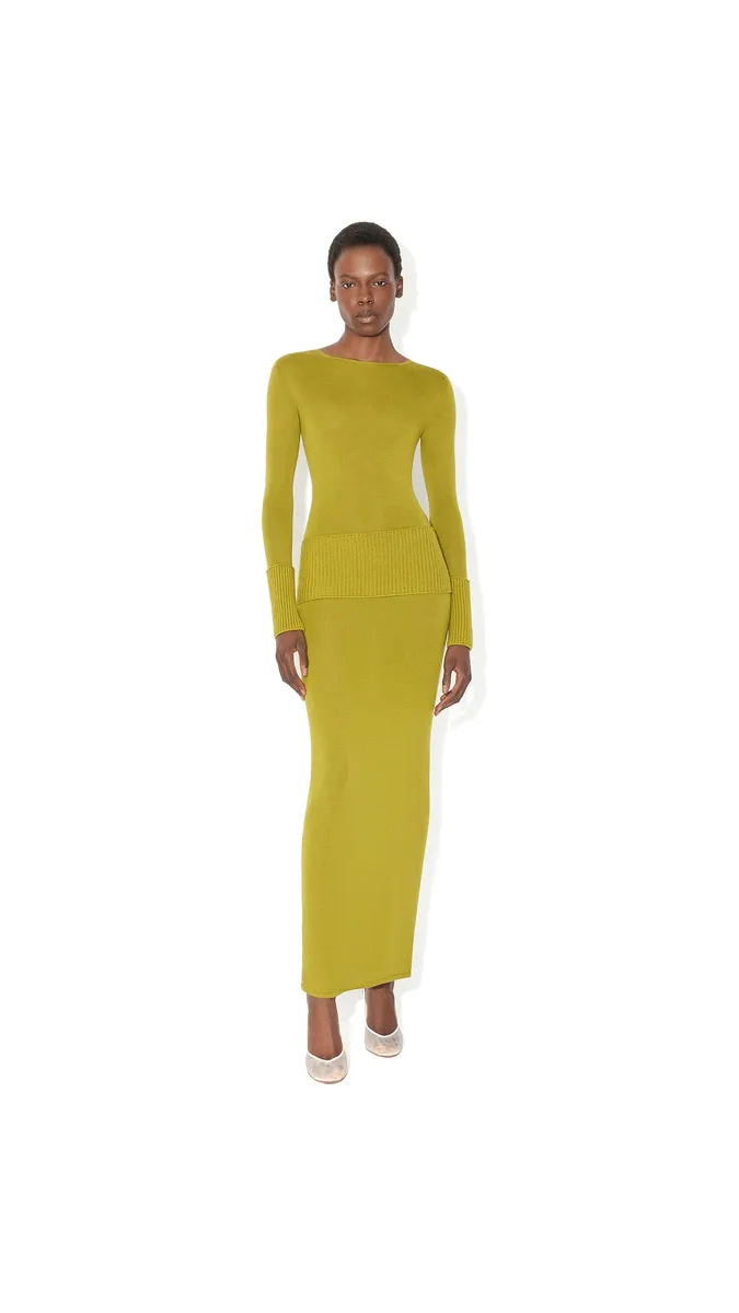 Alaïa Merino Bodycon Dress | Thumbnail 2 Alaïa Merino Bodycon Dress | Thumbnail 2