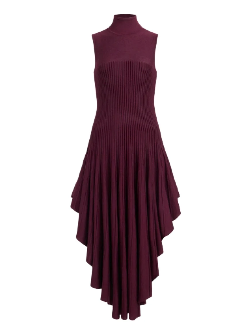Alaïa Sculpting Pointed Dress