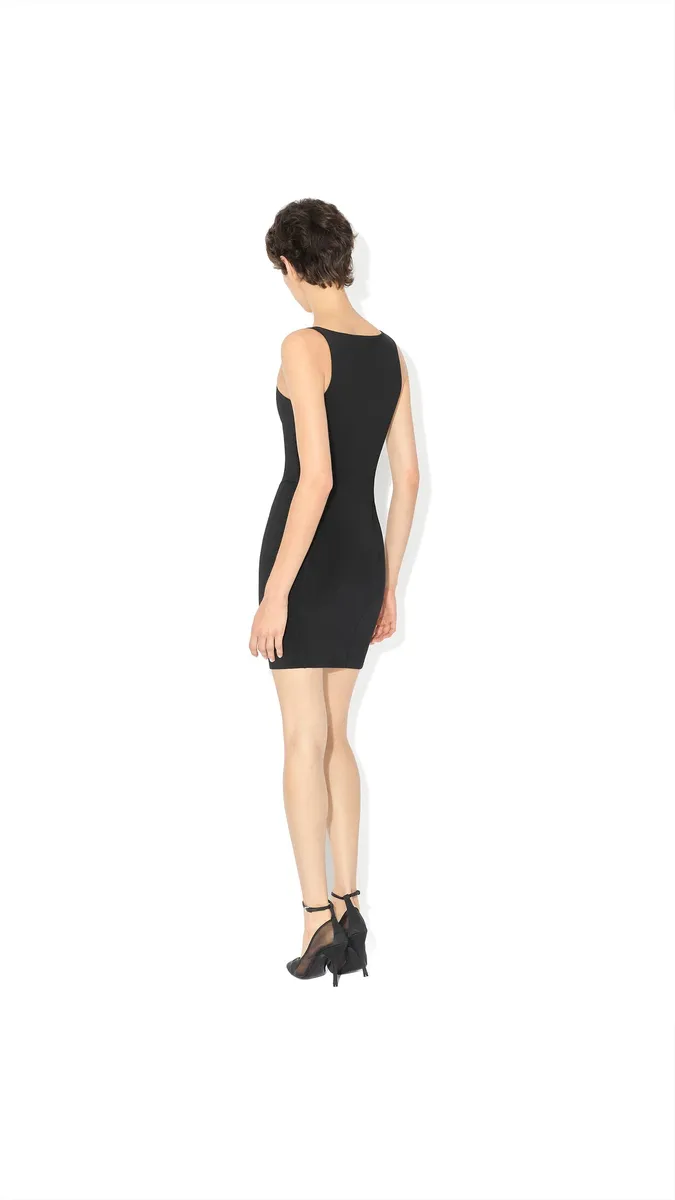 Alaïa Silk Knit Mini Bodycon Dress | Thumbnail 3 Alaïa Silk Knit Mini Bodycon Dress | Thumbnail 3