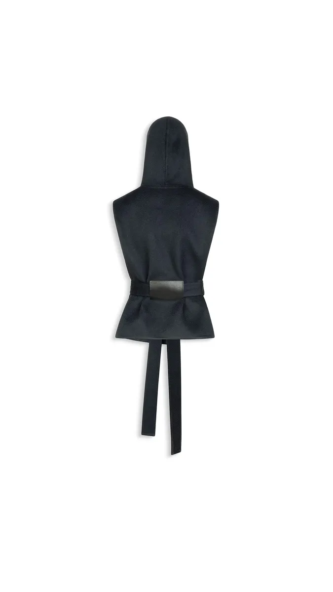 Alaïa Double Face Cashmere Hooded Jacket | Thumbnail 3 Alaïa Double Face Cashmere Hooded Jacket | Thumbnail 3