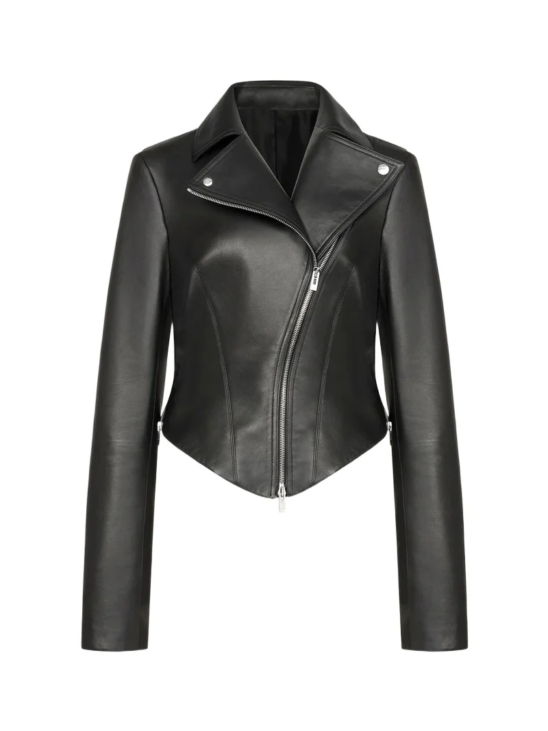 Alaïa Lambskin Biker Jacket