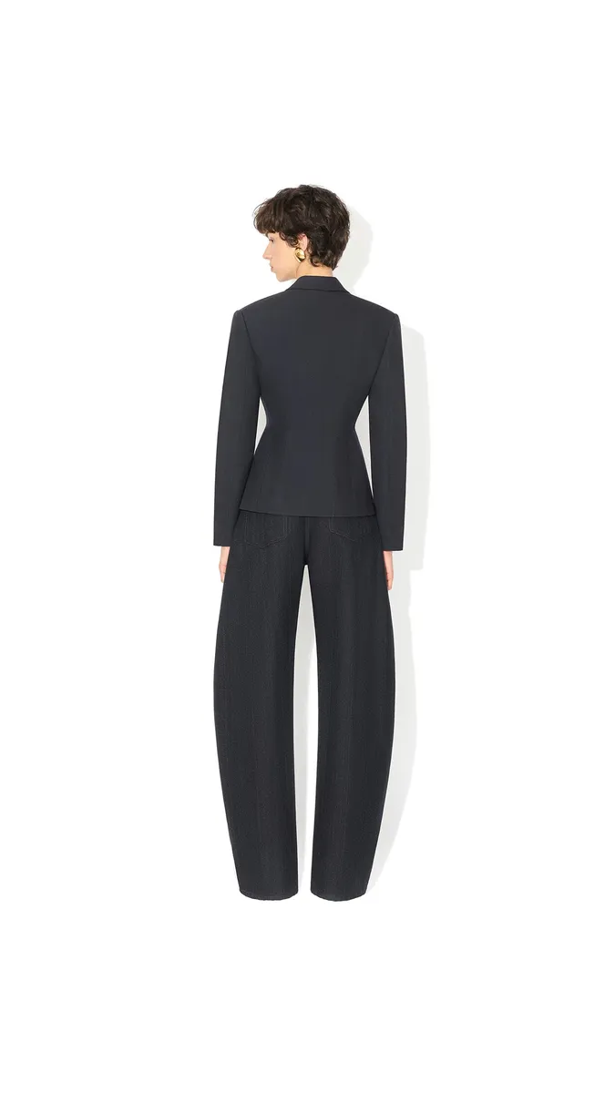 Alaïa Light Wool Double-breasted Jacket | Thumbnail 3 Alaïa Light Wool Double-breasted Jacket | Thumbnail 3