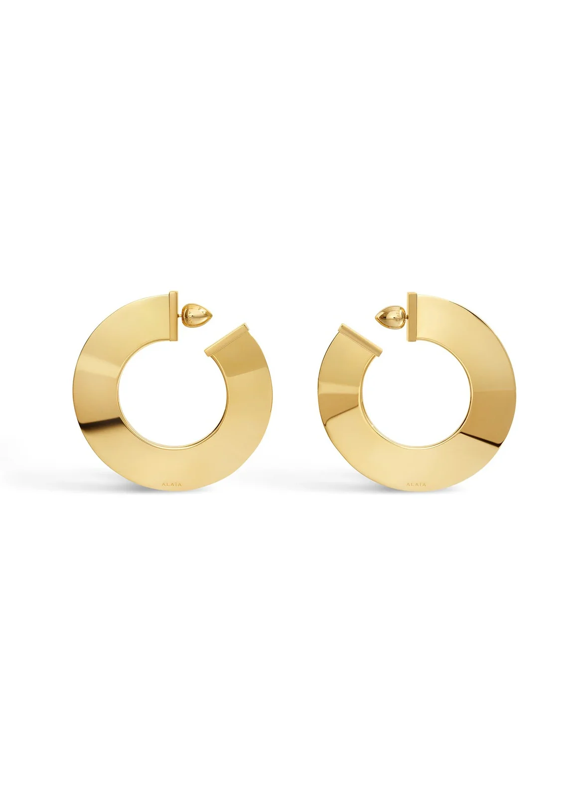 Alaïa Blade Hoops