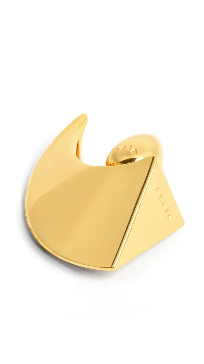 Alaïa Small Edge Earrings | Thumbnail 2 Alaïa Small Edge Earrings | Thumbnail 2