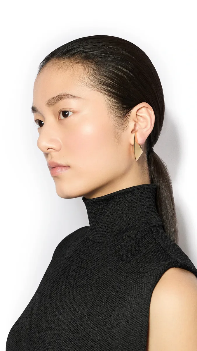 Alaïa Small Edge Earrings | Thumbnail 3 Alaïa Small Edge Earrings | Thumbnail 3