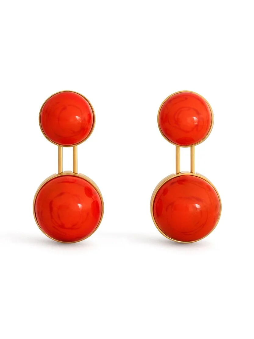 Alaïa Sphere Small Pendant Earrings