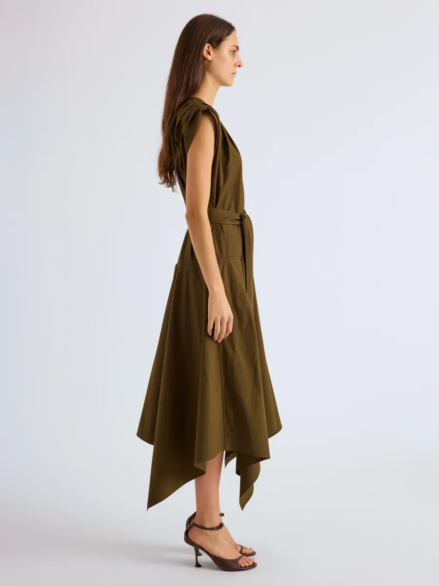 Proenza Schouler Adina Asymmetrical Dress | Thumbnail 3 Proenza Schouler Adina Asymmetrical Dress | Thumbnail 3