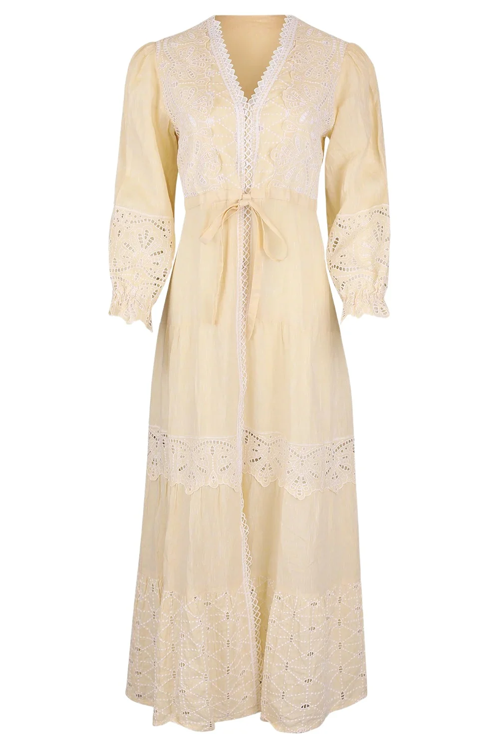 TEMPTATION POSITANO Botero Long Dress