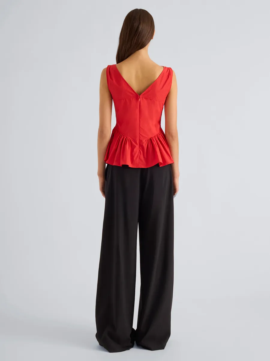 Proenza Schouler Hazel Sleeveless Peplum Top | Thumbnail 6
