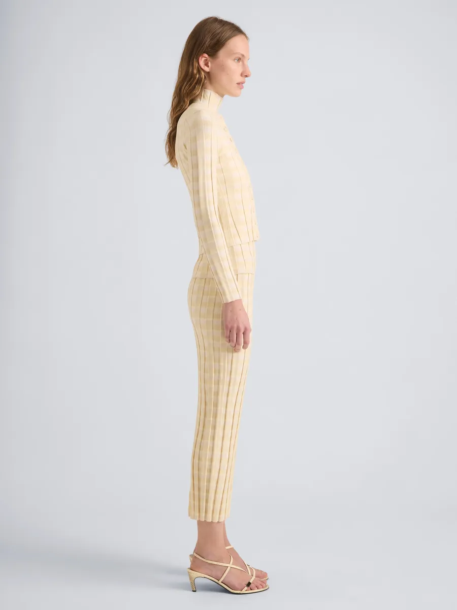 Proenza Schouler Nina Long Sleeve Button Top | Thumbnail 4