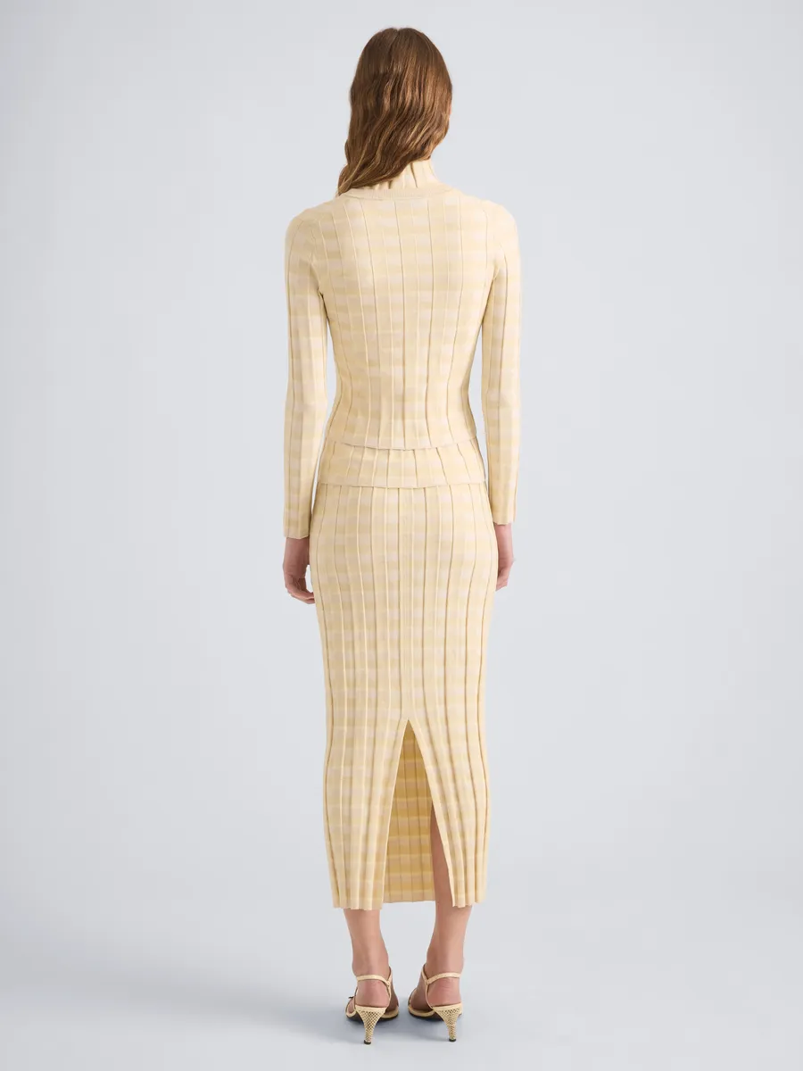 Proenza Schouler Nina Long Sleeve Button Top | Thumbnail 5