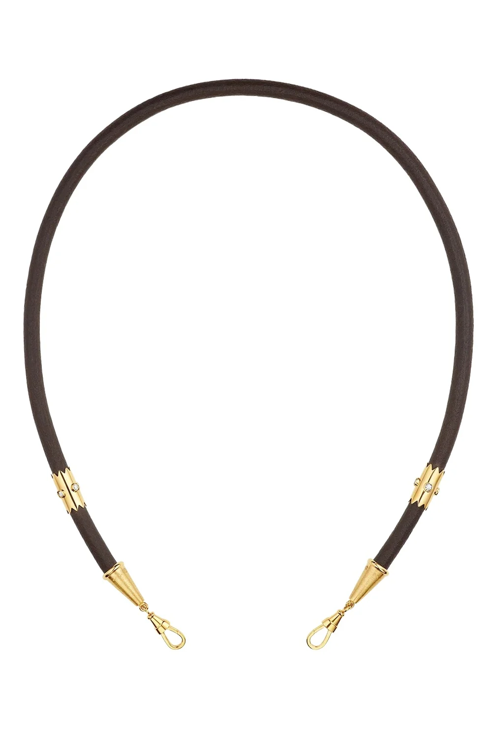 Two Bead Lasso Link Necklace Two Bead Lasso Link Necklace