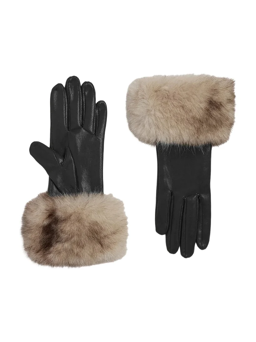 Women's Betty Faux-Mink Cuff Gloves Women's Betty Faux-Mink Cuff Gloves