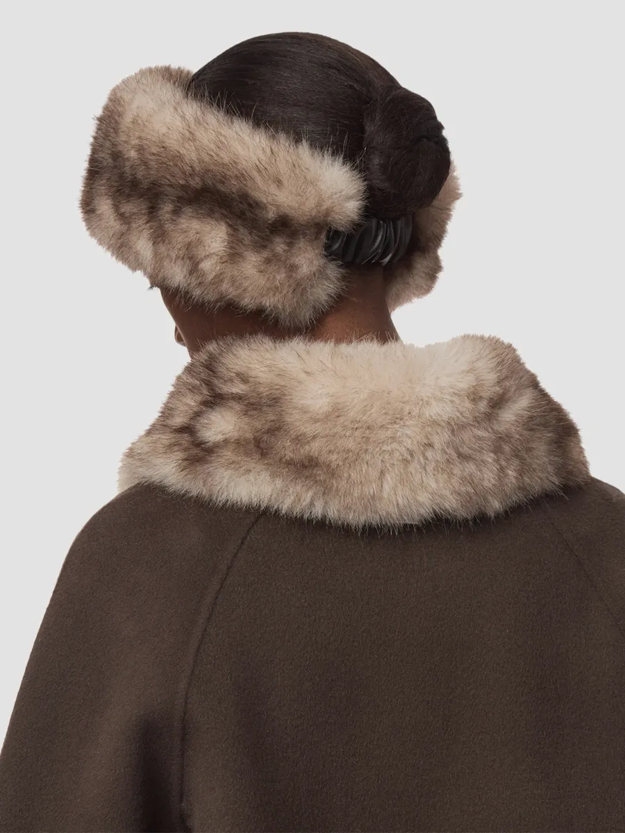 Apparis Women's Eleni Faux Mink Headband | Thumbnail 3 Apparis Women's Eleni Faux Mink Headband | Thumbnail 3