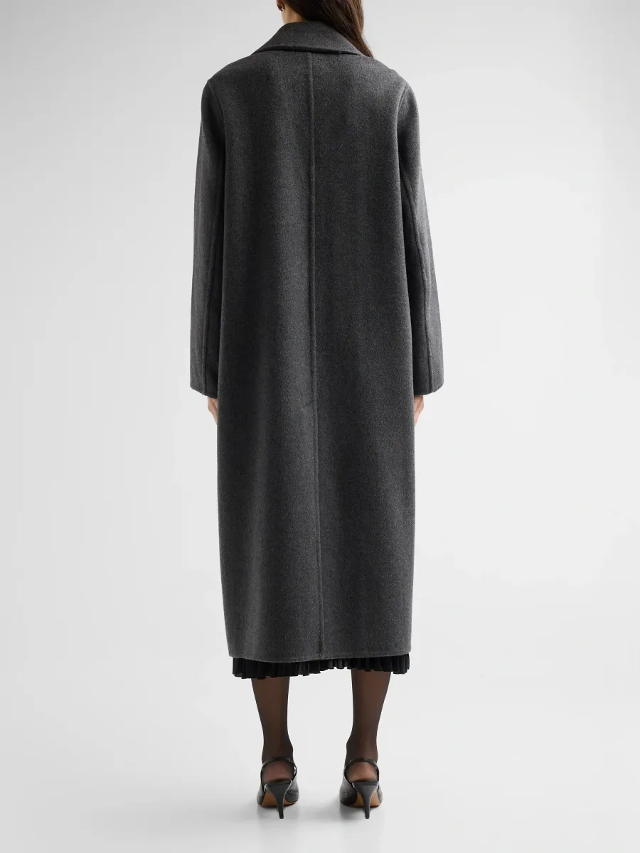 Vince Women's Wool-Cashmere Longline Coat | Thumbnail 3 Vince Women's Wool-Cashmere Longline Coat | Thumbnail 3