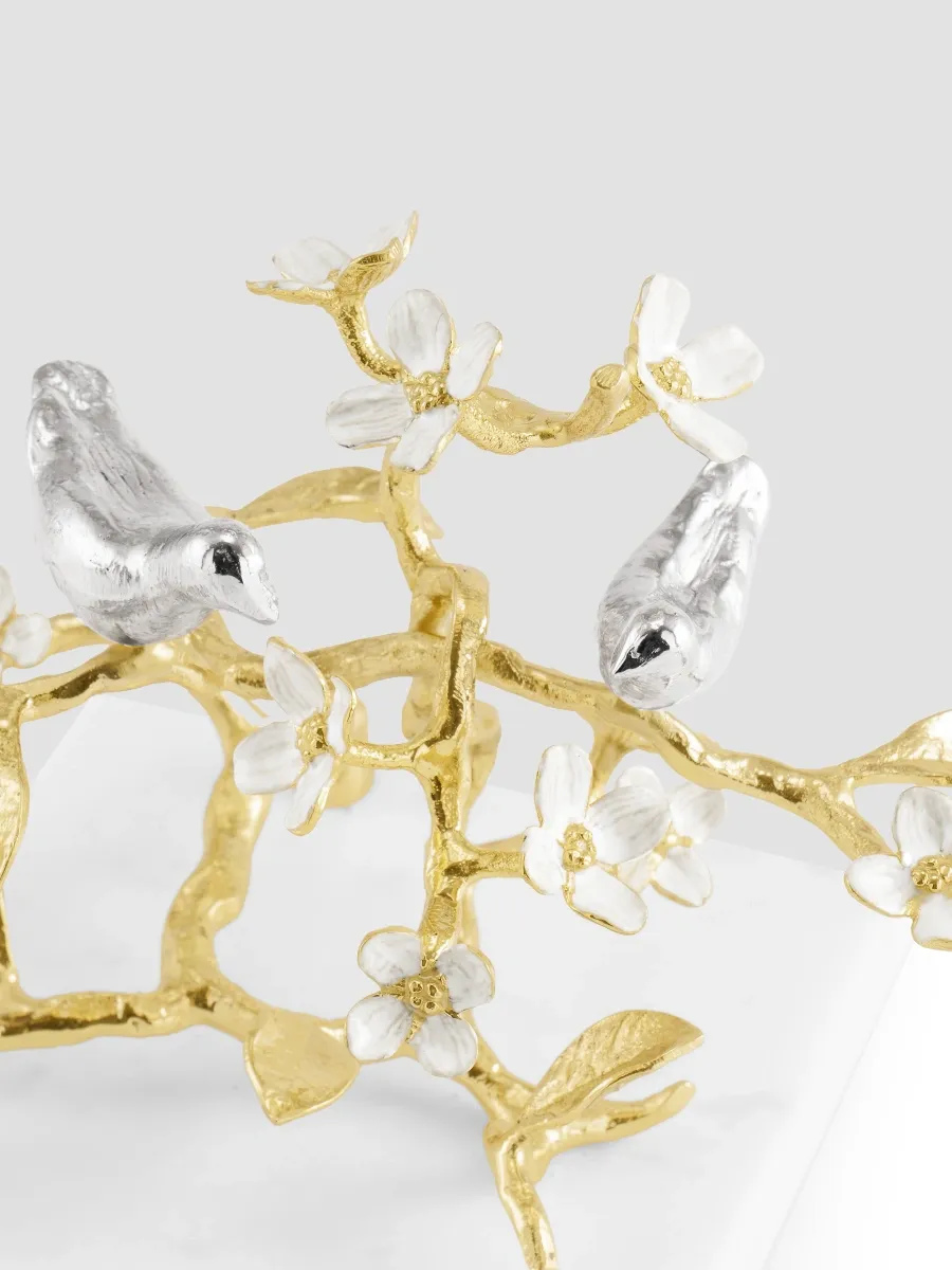 Michael Aram Lovebirds Silver & Gold Decorative Object | Thumbnail 4 Michael Aram Lovebirds Silver & Gold Decorative Object | Thumbnail 4