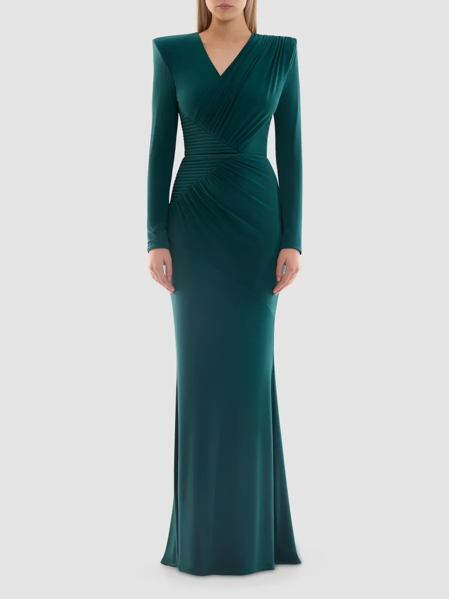 Zhivago Women's Desires Are Memories Pleated Gown | Thumbnail 2 Zhivago Women's Desires Are Memories Pleated Gown | Thumbnail 2