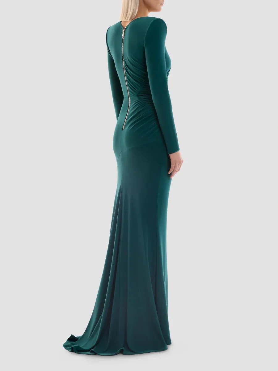 Zhivago Women's Desires Are Memories Pleated Gown | Thumbnail 4 Zhivago Women's Desires Are Memories Pleated Gown | Thumbnail 4