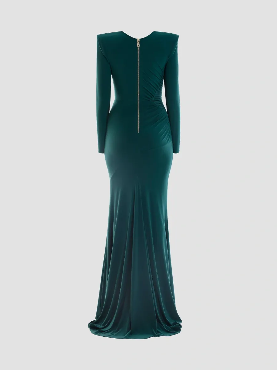 Zhivago Women's Desires Are Memories Pleated Gown | Thumbnail 5 Zhivago Women's Desires Are Memories Pleated Gown | Thumbnail 5