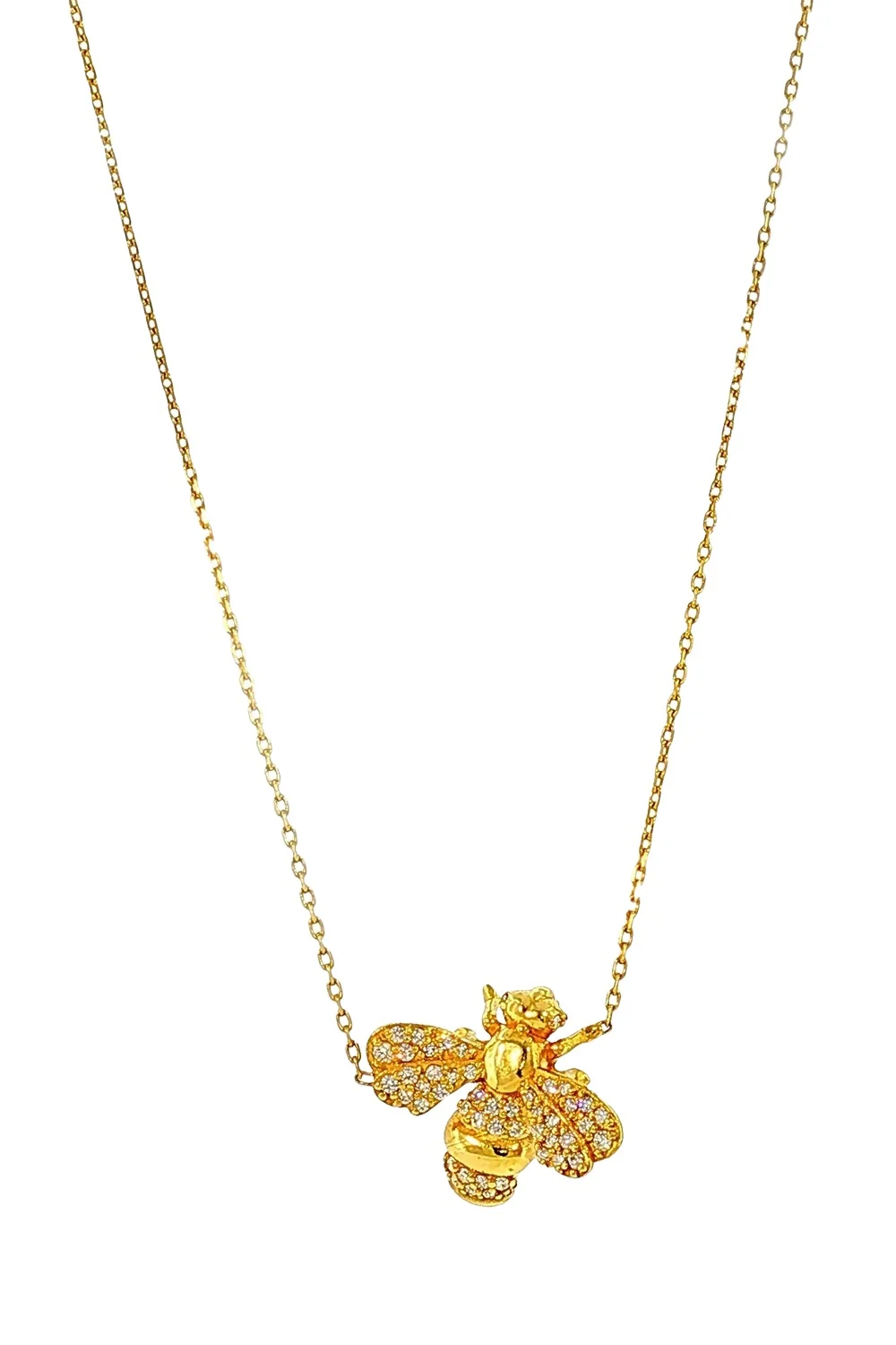 Diamond Bee Necklace Diamond Bee Necklace
