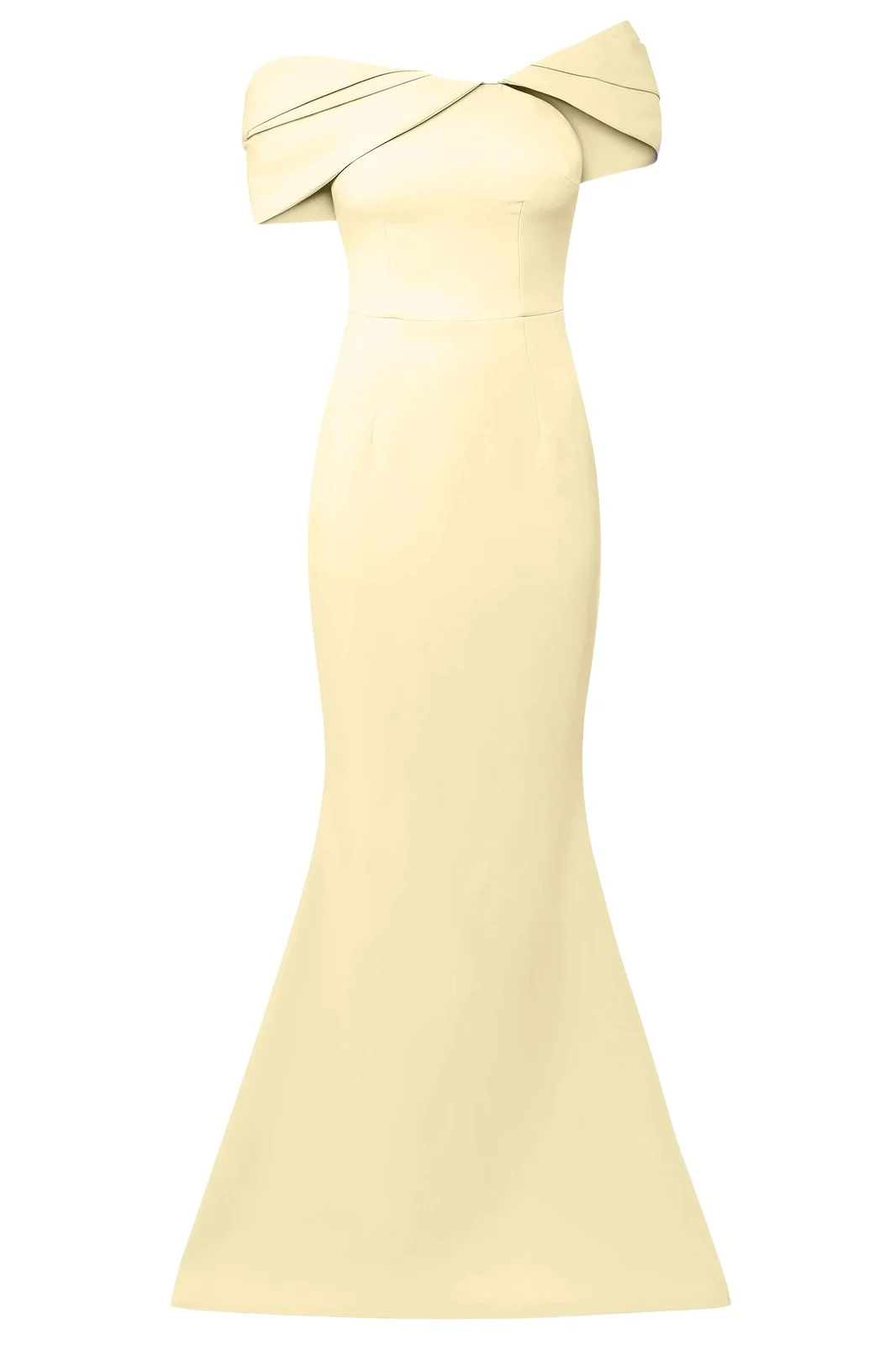 Safiyaa Rossa Long Dress - Pale Yellow