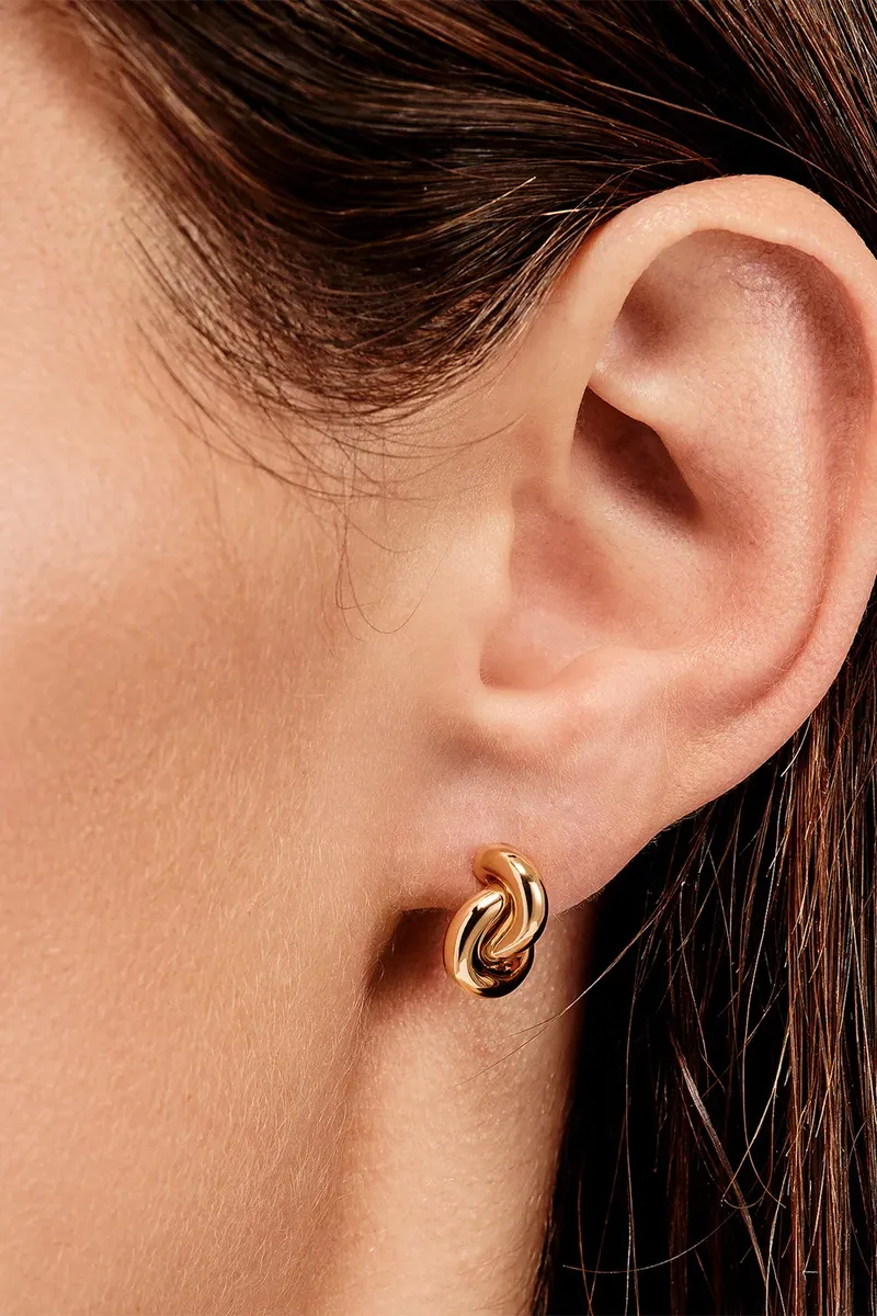 Engelbert 1920 Small Legacy Knot Earrings | Thumbnail 2