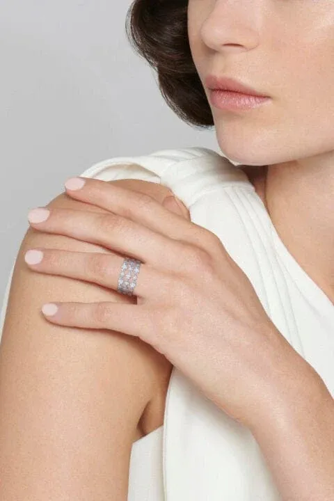 KWIAT Diamond Starry Night Three Row Ring | Thumbnail 2