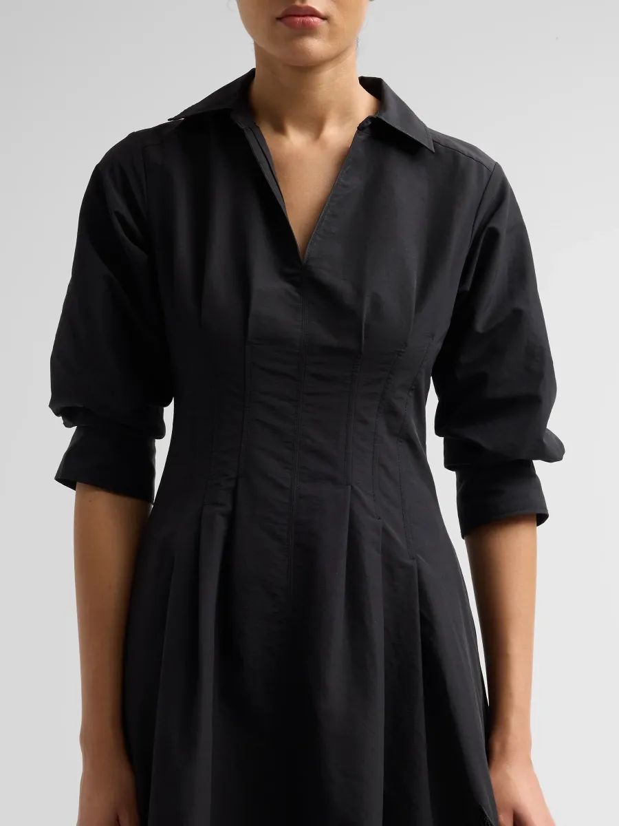 Simkhai Women's Sami Embroidered Cotton-Blend Midi Shirtdress | Thumbnail 5 Simkhai Women's Sami Embroidered Cotton-Blend Midi Shirtdress | Thumbnail 5