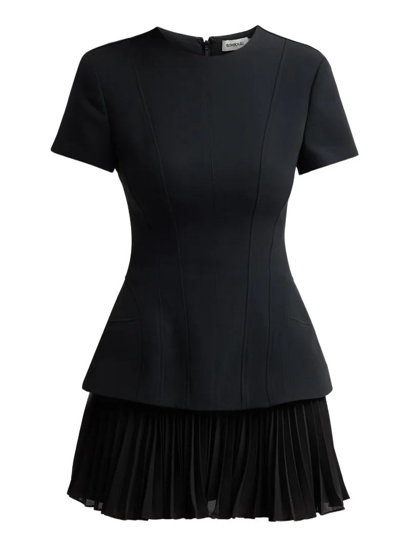 Women's Reagan Short-Sleeve A-Line Mini Dress Women's Reagan Short-Sleeve A-Line Mini Dress