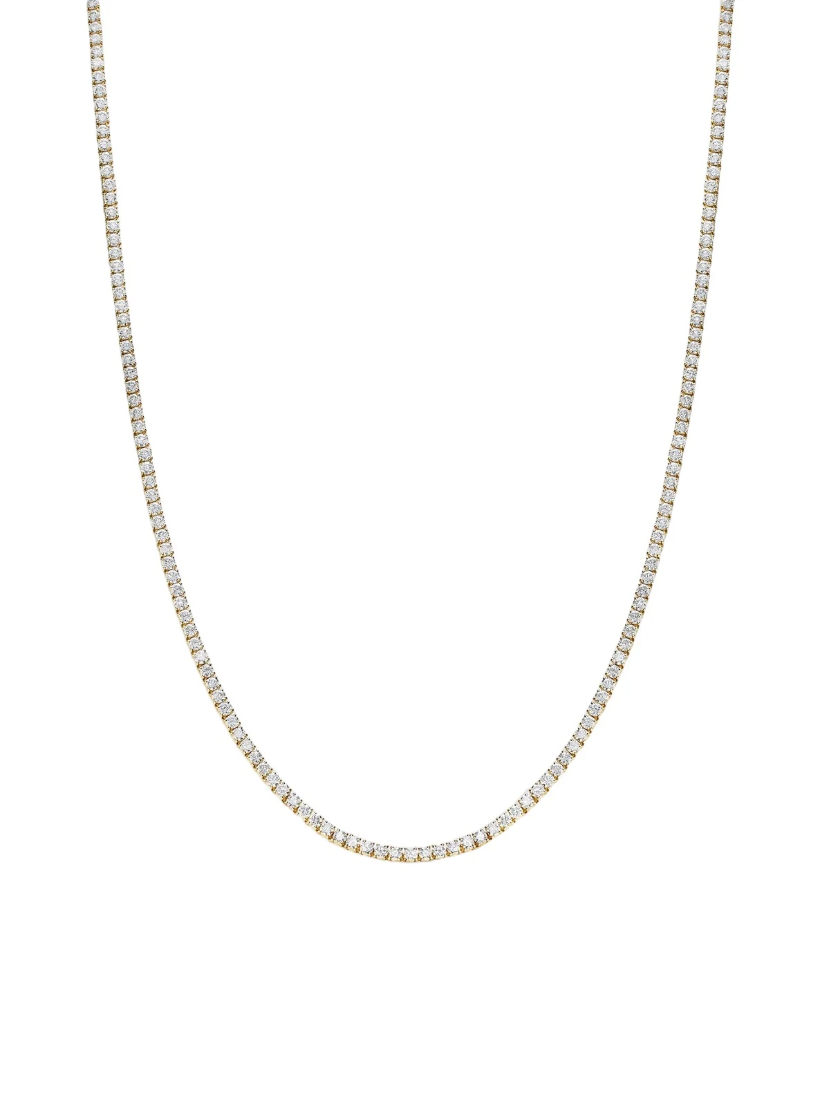 David Yurman Women's Mini Tennis Necklace in 18K Yellow Gold
