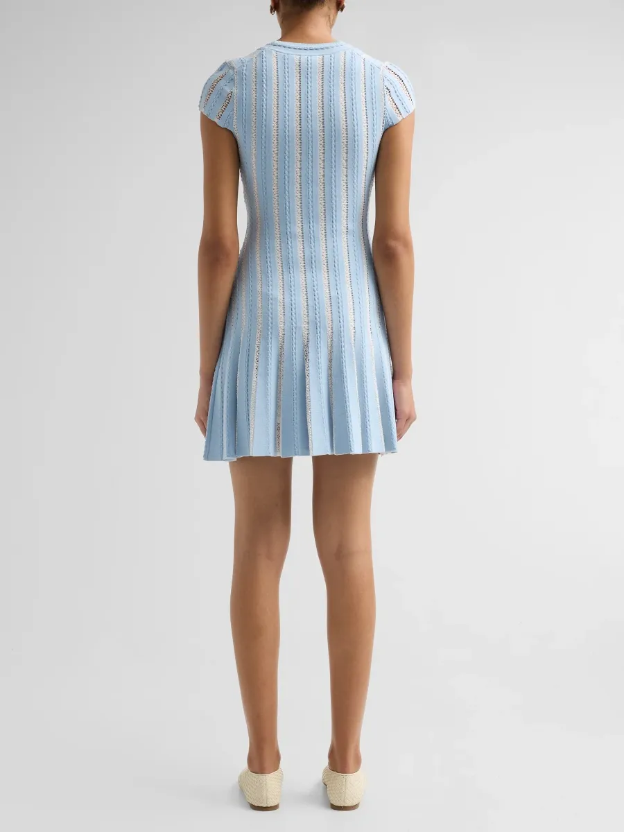 Simkhai Women's Triana Striped Mini Dress | Thumbnail 3 Simkhai Women's Triana Striped Mini Dress | Thumbnail 3
