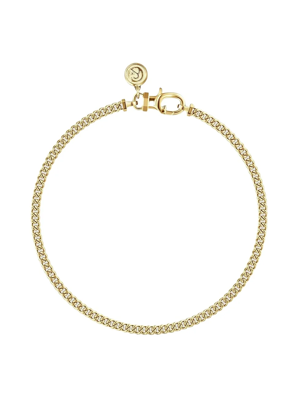 Men's Classic 14K Yellow Gold Cuban Chain Bracelet/3MM Men's Classic 14K Yellow Gold Cuban Chain Bracelet/3MM