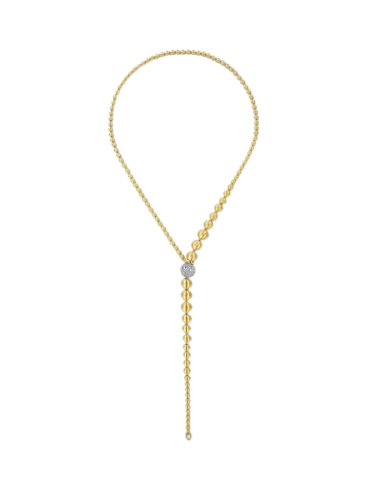 Women's Bujukan Two-Tone 14K Gold & 2.35 TCW Diamond Lariat Necklace