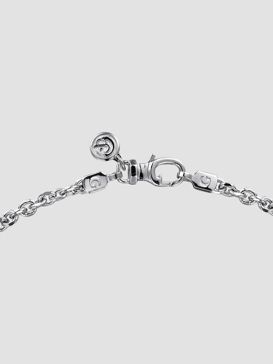 Gabriel & Co Men's Classic Sterling Silver Chain Necklace/3.6MM | Thumbnail 4 Gabriel & Co Men's Classic Sterling Silver Chain Necklace/3.6MM | Thumbnail 4