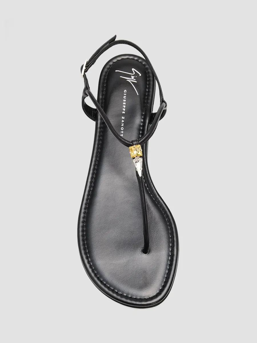 Giuseppe Zanotti Women's Hobby Leather Thong Sandals | Thumbnail 6 Giuseppe Zanotti Women's Hobby Leather Thong Sandals | Thumbnail 6