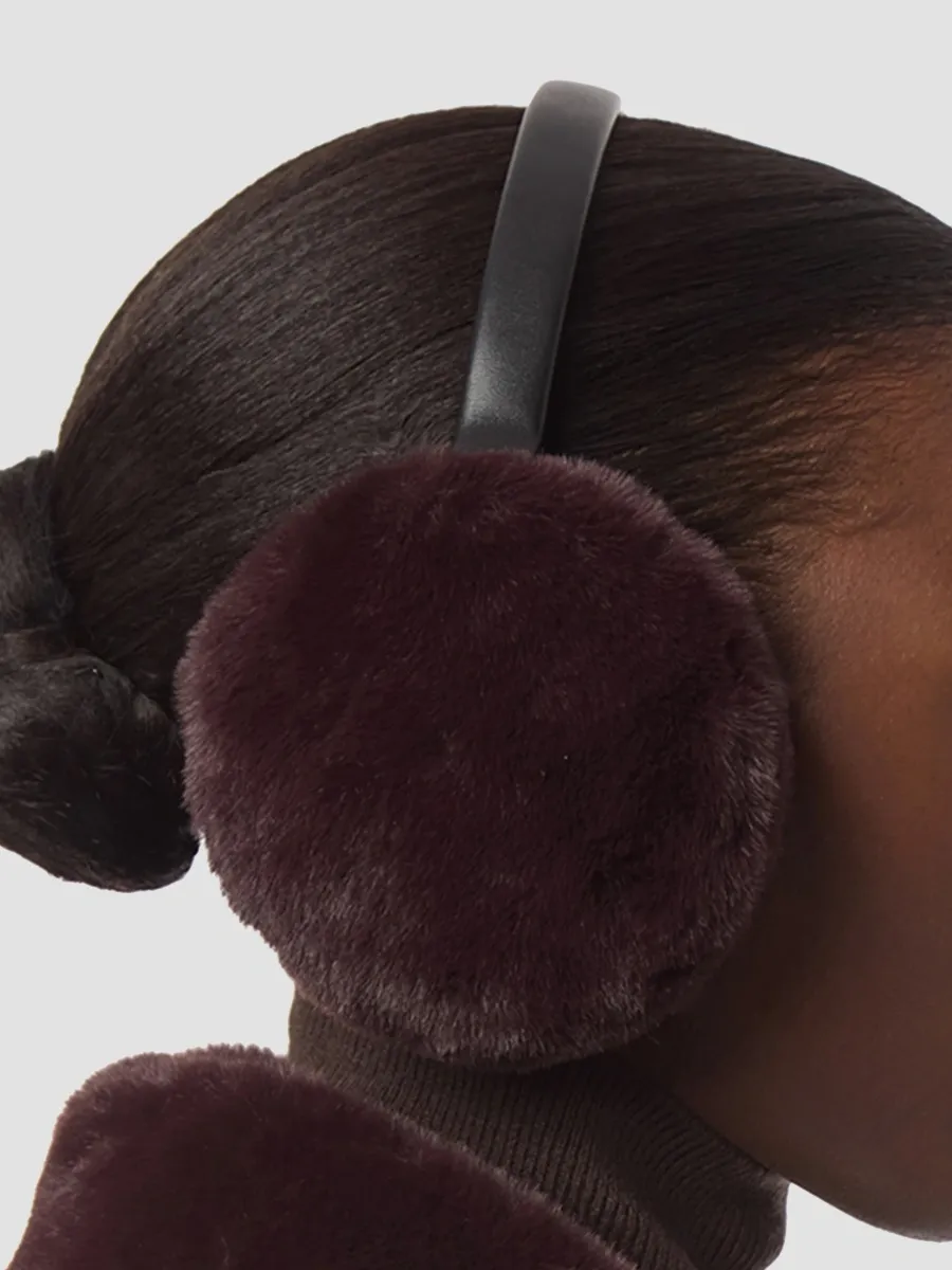 Apparis Women's Esme Plush Faux-Fur Earmuffs | Thumbnail 3