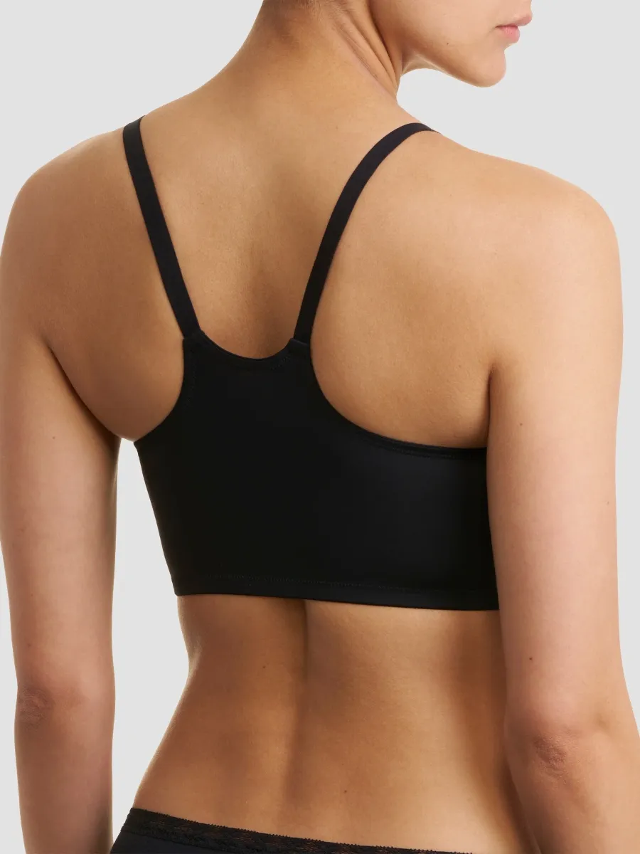 Natori Women's Pretty Smooth Zip Front Pocketed Mastectomy Wireless Bra | Thumbnail 3 Natori Women's Pretty Smooth Zip Front Pocketed Mastectomy Wireless Bra | Thumbnail 3