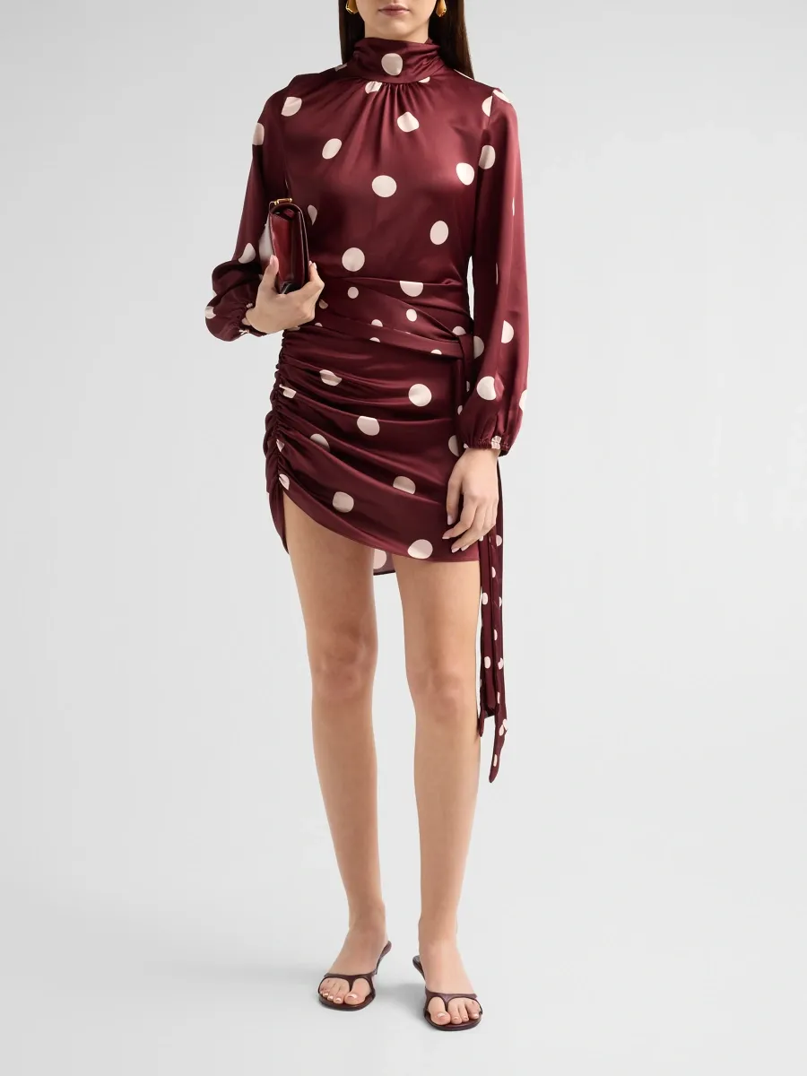 Misa Los Angeles Women's Arash Polka Dot Mini Dress | Thumbnail 2 Misa Los Angeles Women's Arash Polka Dot Mini Dress | Thumbnail 2