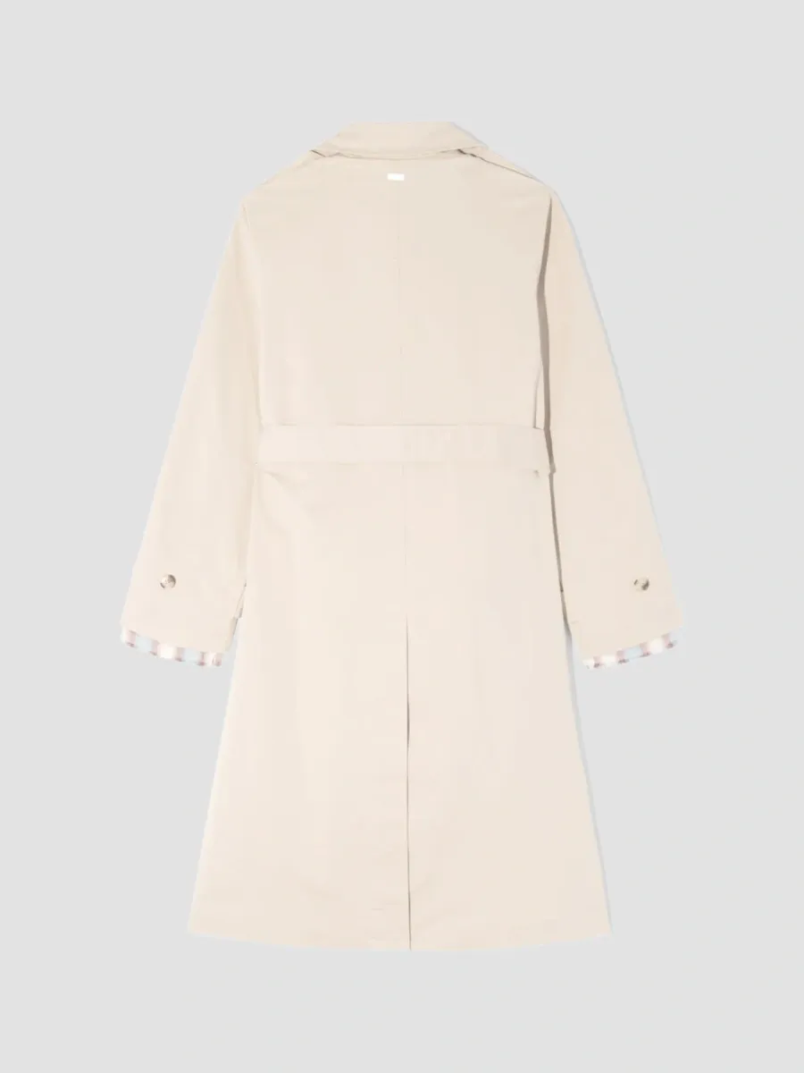 RE/DONE Women's Cara Stretch Cotton Trench Coat | Thumbnail 7