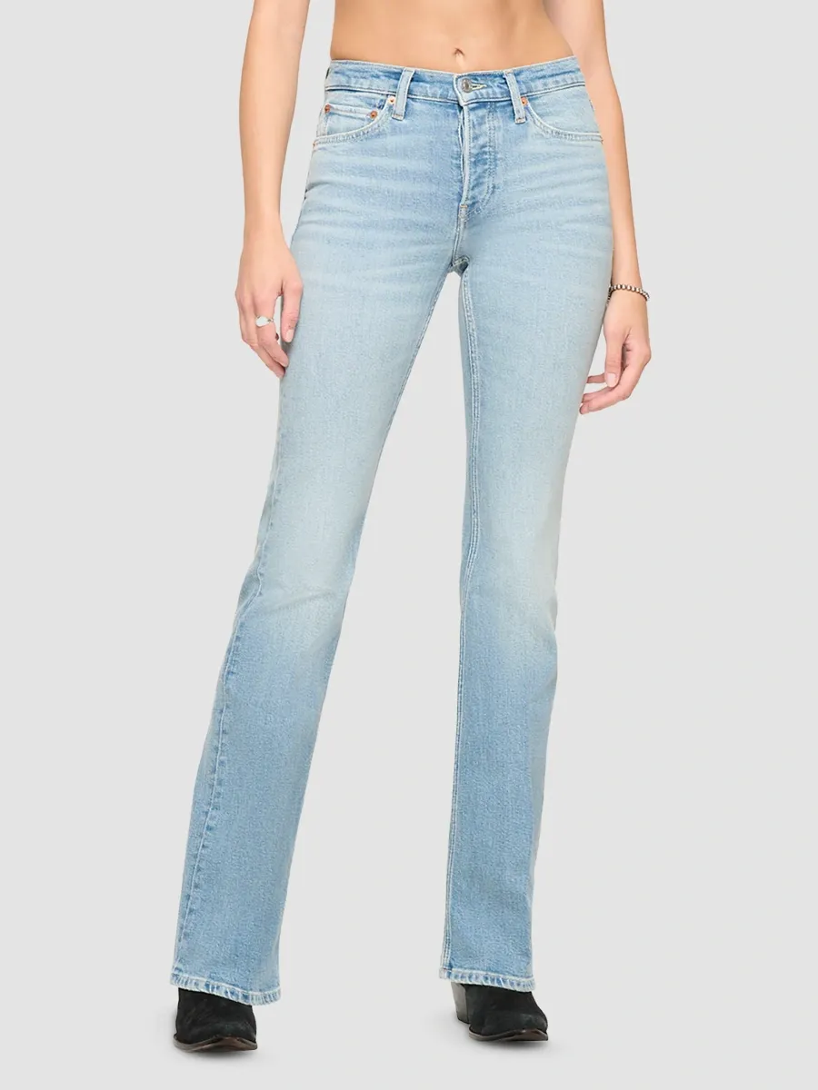 RE/DONE Women's 70s Bootcut High-Rise Jeans | Thumbnail 2