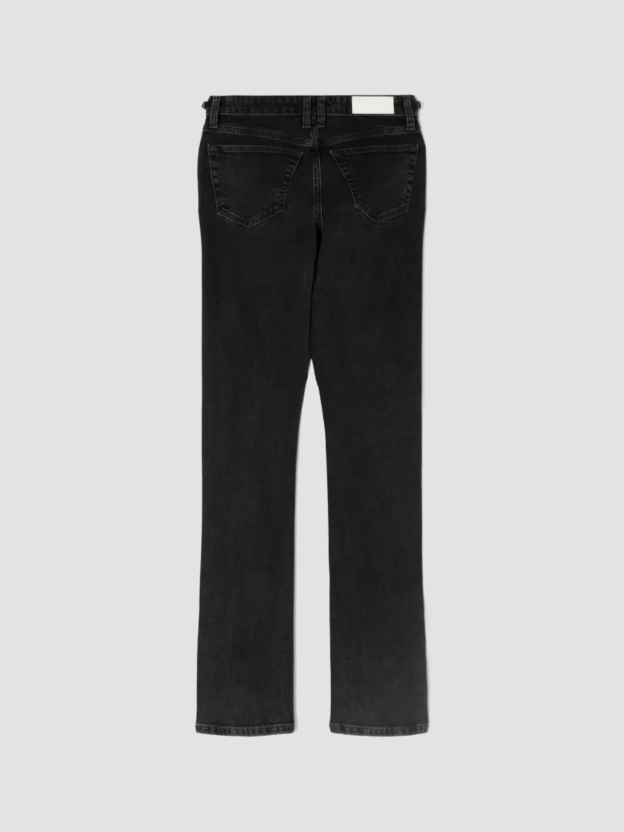 RE/DONE Women's Lean Flocked Zebra-Print Low-Rise Jeans | Thumbnail 5 RE/DONE Women's Lean Flocked Zebra-Print Low-Rise Jeans | Thumbnail 5