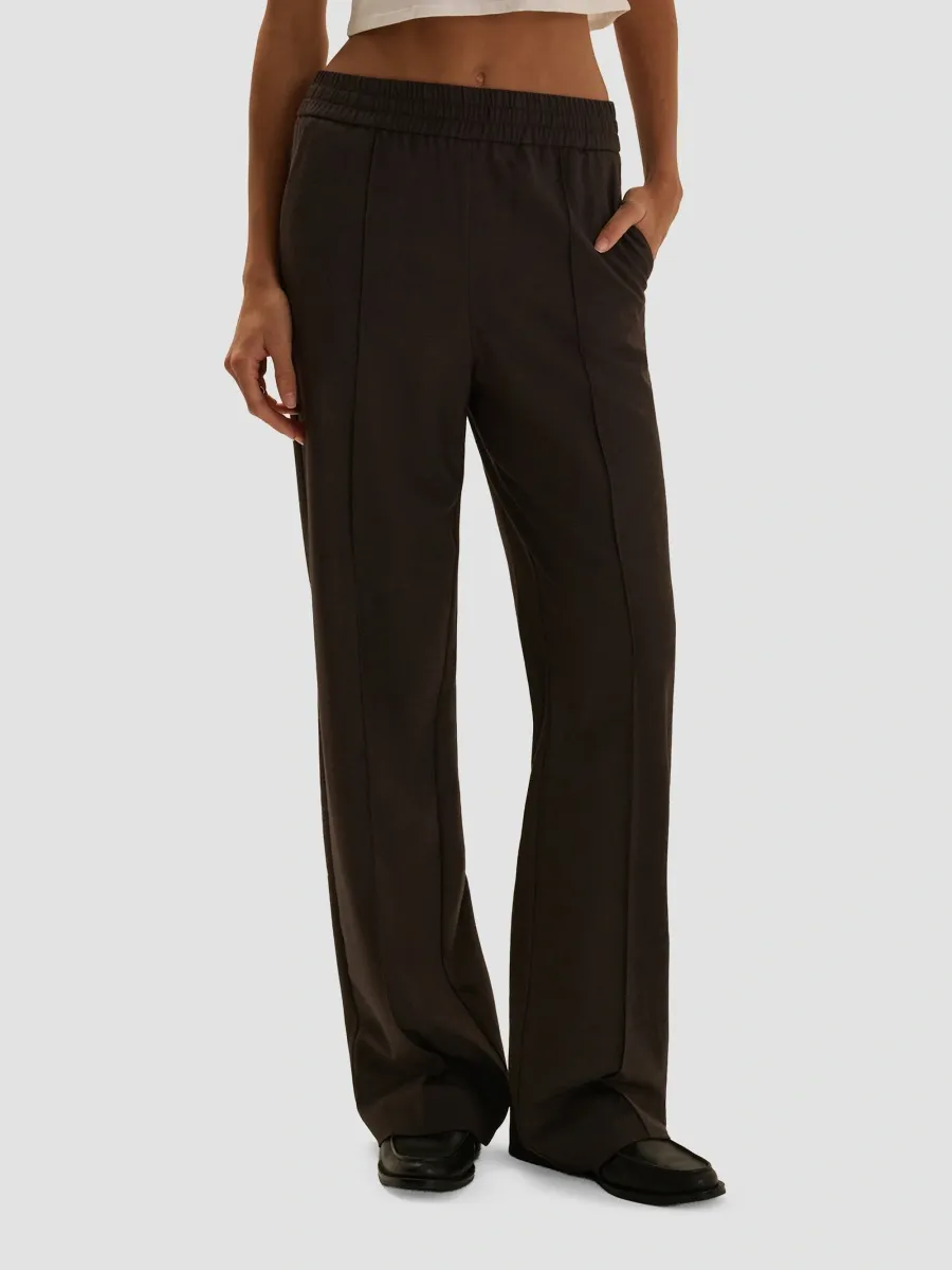 Favorite Daughter Women's The Ease Elasticized Wide-Leg Pants | Thumbnail 4 Favorite Daughter Women's The Ease Elasticized Wide-Leg Pants | Thumbnail 4