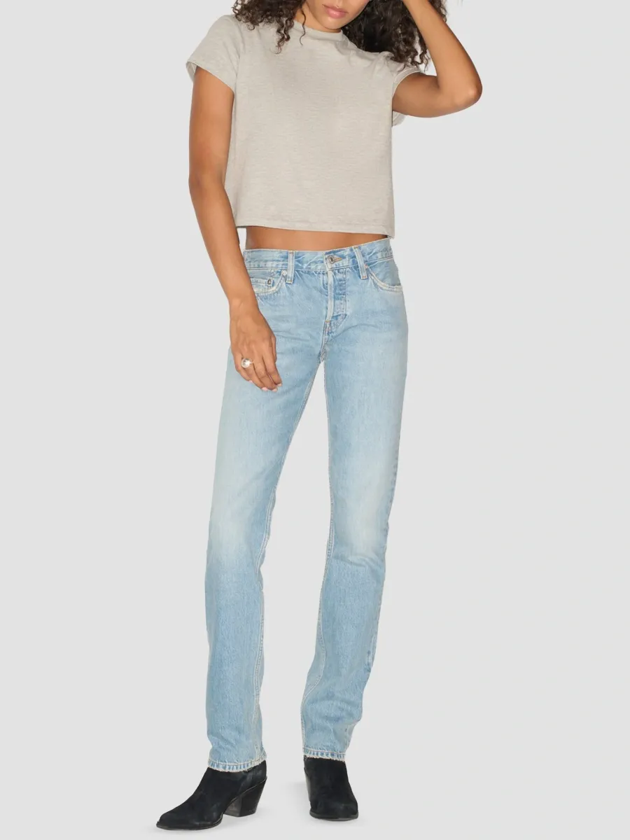 RE/DONE Women's Core Slim Cig Straight Jeans | Thumbnail 2