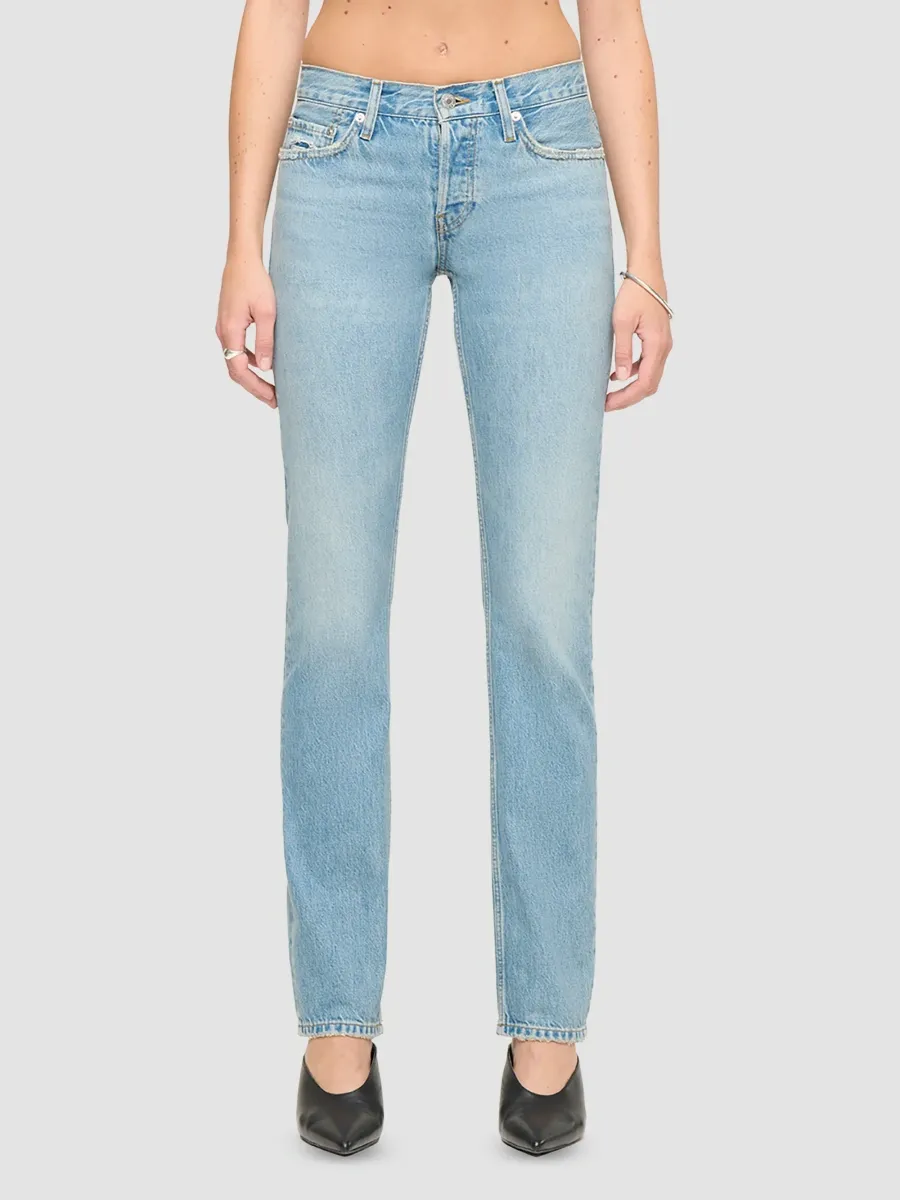 RE/DONE Women's Core Slim Cig Straight Jeans | Thumbnail 4