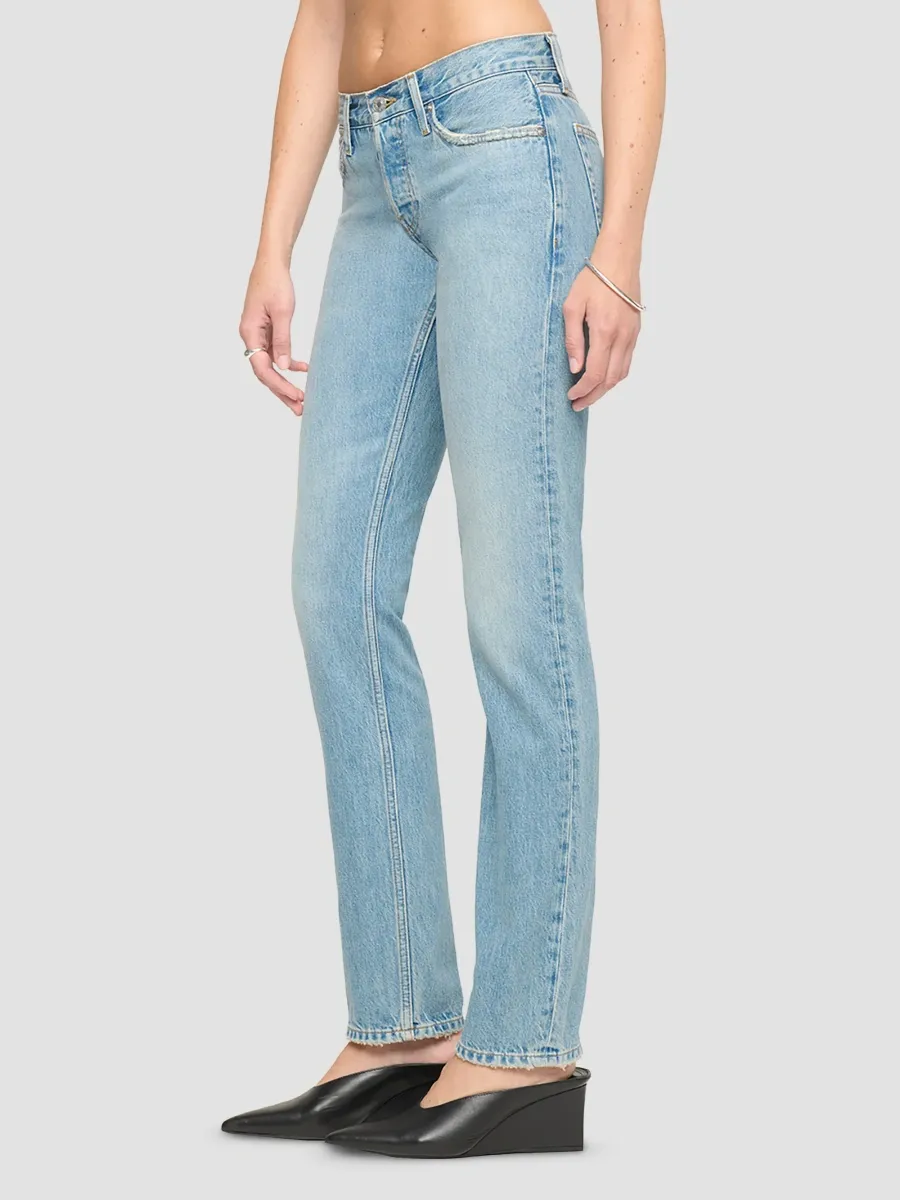 RE/DONE Women's Core Slim Cig Straight Jeans | Thumbnail 5