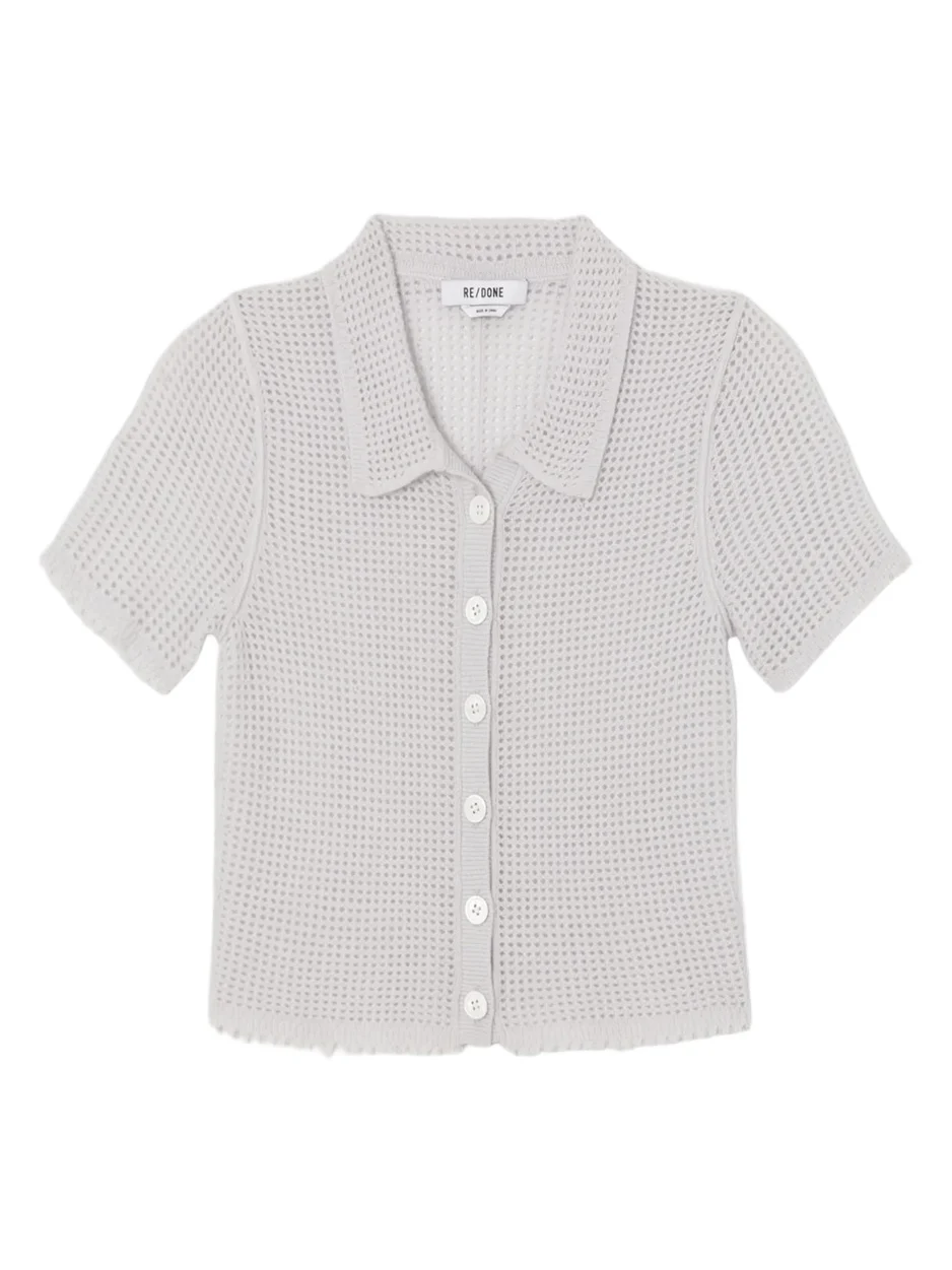 Women's Amelia Cashmere Polo Top Women's Amelia Cashmere Polo Top