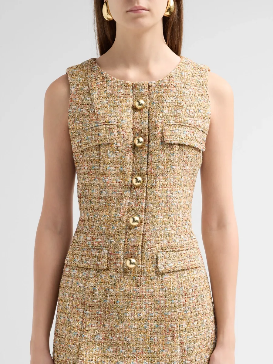 Lilly Pulitzer Women's Bindy Bouclé Shift Romper | Thumbnail 5 Lilly Pulitzer Women's Bindy Bouclé Shift Romper | Thumbnail 5