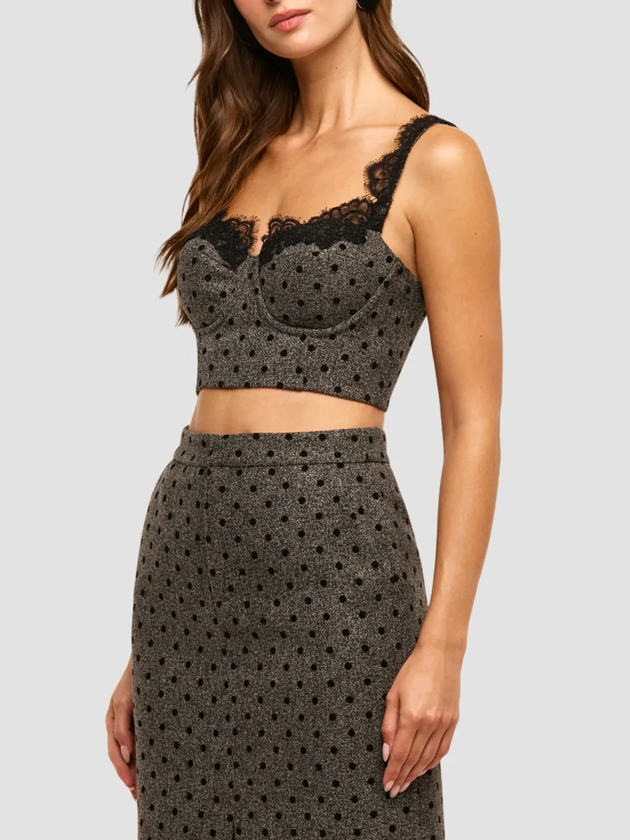 L'Agence Women's Oriane Lace-Trim Bralette | Thumbnail 5 L'Agence Women's Oriane Lace-Trim Bralette | Thumbnail 5