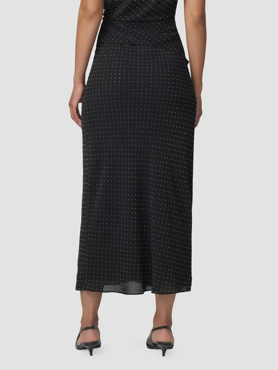 Joe's Jeans Women's Isla Polka-Dot Pencil Midi Skirt | Thumbnail 3 Joe's Jeans Women's Isla Polka-Dot Pencil Midi Skirt | Thumbnail 3