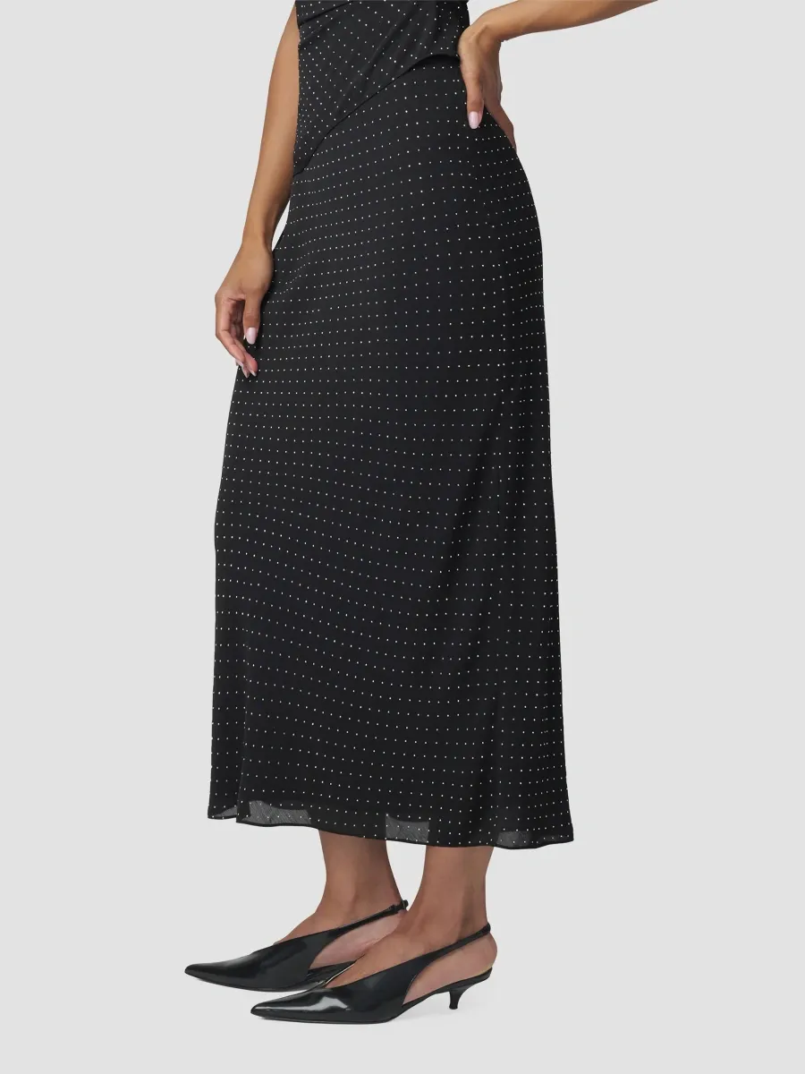 Joe's Jeans Women's Isla Polka-Dot Pencil Midi Skirt | Thumbnail 5 Joe's Jeans Women's Isla Polka-Dot Pencil Midi Skirt | Thumbnail 5